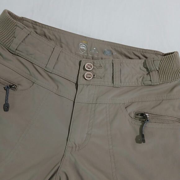 Cabelas XPG EXTREME PERFORMANCE GEAR quick dry hiking cargo pants sz 4 - Picture 6 of 13